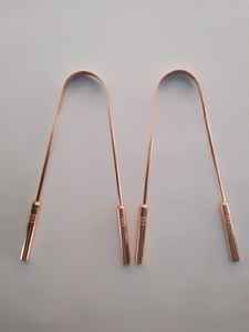 Limpiador de Lengua Multiusos Aanju 2025 de Marca Privada, Mango de Cobre de Calidad Superior, Color Personalizado, Multiusos - Product Image 4