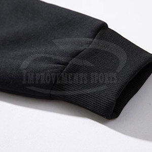 Sweat-shirts à capuche en molleton 100% coton de haute qualité, motif uni, coupe ample, coupe-vent, respirant, décontracté, grande taille, hiver - Product Image 3