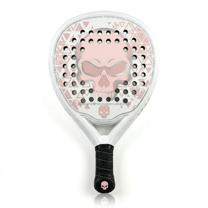Pala de Pádel Profesional de Fibra de Carbono al por Mayor con Superficie Rugosa, Núcleo de EVA Suave, Impresión Personalizada, Raqueta de Pádel de Alta Gama - Product Image 5