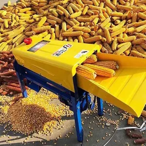 Maize corn sheller with diesel engine corn maize sorghum soybean sheller shelling thresh maize skin peel