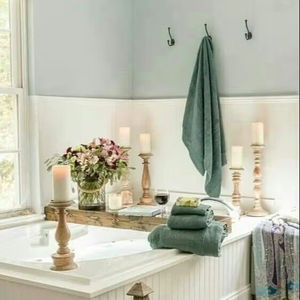 Portavelas de madera de lujo - Product Image 1