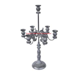 Candelabros de Metal Vintage con estilo más vendidos, candelabro decorativo de Navidad, candelabros para fiestas de boda para uso en Mesa - Product Image 4