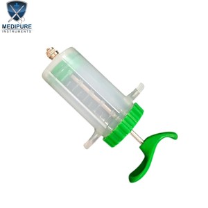 Jeringa Inyectora Oral Veterinaria de Plástico Reutilizable y Ajustable de 50 ml, Uso Profesional, Instrumentos Veterinarios de Grado 30 ml - Product Image 2