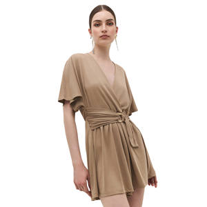 Blusa Elegante y Casual para Mujer, Cuello Redondo, Manga Corta, Algodón de Alta Calidad, Disponible en Primavera, Verano y Otoño, Talla XL - Product Image 3