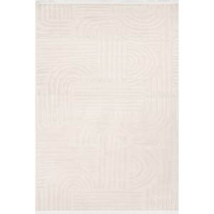BY007 Crème-Café Doux Texturé Polyester Tapis Haute Qualité 10mm Épais Moderne Tapis pour Adolescent Chambres Rectangle Couloir Motif - Product Image 1