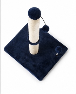Árbol para Gatos de Sisal de Color Sólido, 34 Pulgadas de Altura, con Poste Rascador Resistente para Gatos de Interior, Diseño de un Solo Nivel - Product Image 2