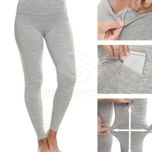 Women's Mid Waist Yoga <b>Shorts</b> Sports <b>Shorts</b> Eco-Friendly Breathable Sweat-Wicking Spandex/Nylon Workout Fitness <b>Shorts</b> - Product Image 5