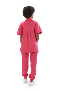 Venta al por mayor de alta calidad médico transpirable Material Hospital uniforme para mujeres personal médico uniforme Hospital trajes - Product Image 3
