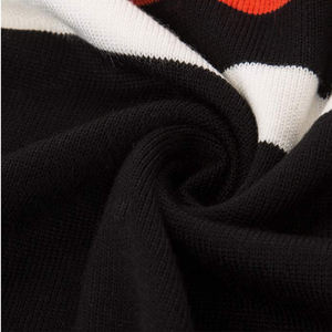 Qualité supérieure Logo personnalisé col rond hommes chandails tenue décontracté hiver utilisation en plein air hommes pull tricoté en bas quantité minimale de commande - Product Image 5