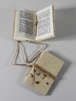 Carnet de notes relié à la main en papier de coton recyclé, couverture rigide, 48 feuilles, petit livre imprimé, planificateur quotidien, hebdomadaire, mensuel