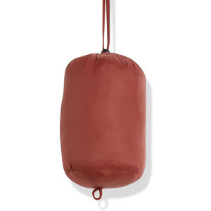 Veste matelassée légère et pliable pour homme avec fermeture éclair intégrale et col montant en rouge rouille pour l'automne et l'hiver - Product Image 4