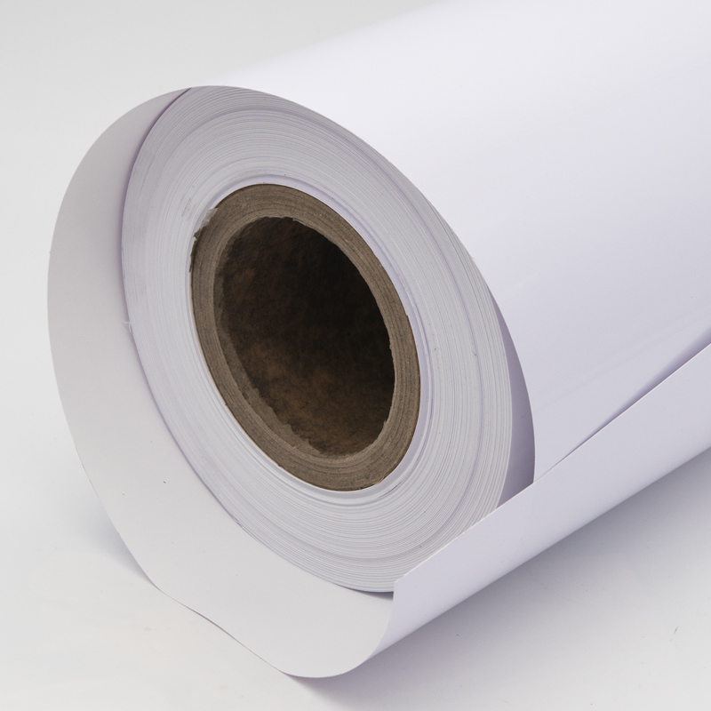 Self Adhesive PVC Film Vinyl Sticker Roll for Label Printing Waterproof Material