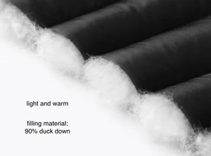 Chaqueta acolchada de burbujas acolchada hecha a medida para hombre, estilo callejero, cremallera, cuello levantado, prendas de vestir exteriores, fabricante profesional - Product Image 6