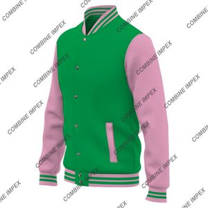 Veste universitaire unisexe pour hommes femmes Baseball Style boutonnée manteau Chenille Patch décontracté Streetwear vêtements d'extérieur pour l'automne hiver - Product Image 3