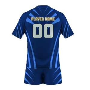 Camiseta de voleibol con logotipo personalizado al por mayor, conjunto impreso para hombre y mujer con diseño único, técnica de sublimación, tu propia camiseta con logotipo - Product Image 3