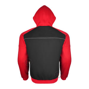 Sweat-shirts à capuche décontractés pour motards, en molleton de coton, fabriqués par un fabricant OEM, pour la sécurité des motards de rue - Product Image 5