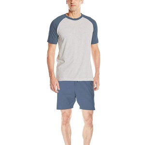 Ensemble 2 pièces t-shirt et short décontractés d'été pour hommes costume de sport avec logo personnalisé imprimé de style vintage du fournisseur BD - Product Image 4