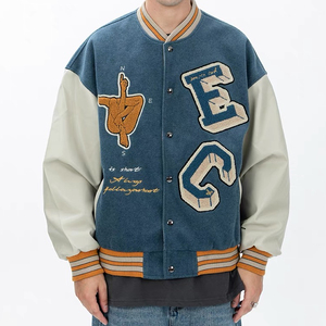 Écusson de broderie personnalisé vestes d'université vintage veste universitaire en chenille de haute qualité pour hommes - Product Image 1