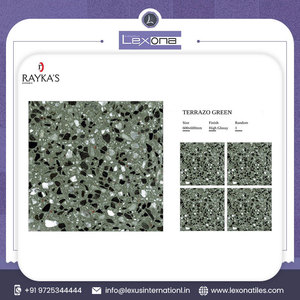 Carreaux de porcelaine en céramique émaillée en marbre au design moderne de haute qualité, épaisseur 5mm, pour sol intérieur dans le salon - Product Image 3