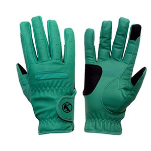 Guantes ecuestres estampados de verano e invierno, guantes protectores de cuero para montar a caballo para hombres, mujeres y niños para montar al aire libre a diario - Product Image 1