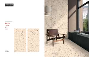 Carreaux de porcelaine de qualité supérieure HEZO LACE TERAAZZO, à surface sculptée - Product Image 2