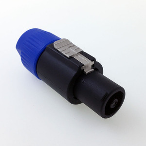 4-Pole <b>Jack</b> Speakon Female Inline Connectors 25A Zinc Alloy <b>Screw</b> Type with Nylon Housing for Audio/Video Applications - Product Image 1