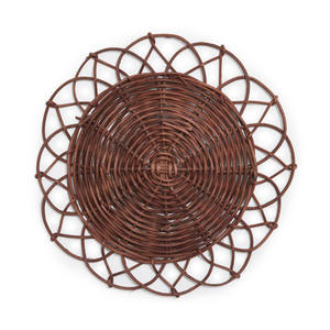 Flower Colorful Placemats Vintage Style <b>Rattan</b> Placemat for Wedding Events Home Table Pads <b>Place</b> <b>Mats</b> Plates Decorations - Product Image 2