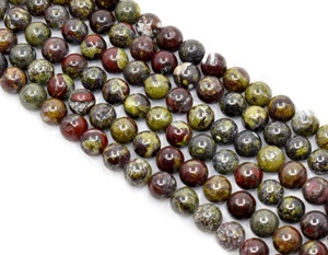 Cuentas Redondas de 8mm de Piedra de Sangre Africana Natural para Meditación y Moda, Precio Directo de Fábrica por Anshul Impex - Product Image 6