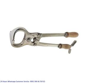 Nuevos instrumentos de alta calidad Burdizzo Castrator Emasculator Forceps con mango de madera 30cm de Pakistán - Product Image 3