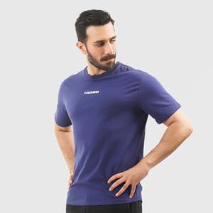 Camiseta Clásica Azul Marino para Gimnasio, Entrenamiento, Fitness y Gimnasia de la Marca GymArmour de Pakistán - Product Image 1