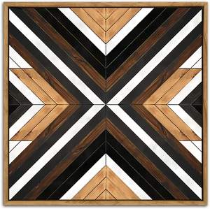 Décoration murale rustique en bois art Boho art décoration murale en bois suspendue - Product Image 2