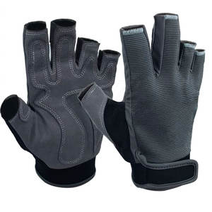 Gants de voile en cuir extrême avec panneaux respirants Dry Fit et adhérence améliorée pour des performances de navigation optimales - Product Image 2