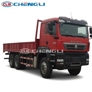 Camión de Carga Todoterreno 6x4 de 18 Toneladas Personalizado de Fábrica, Camión de Servicio Pesado con Plataforma Abatible de 270hp con Caja de Carga Grande - Product Image 6