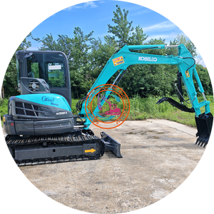 Le Japon a importé la mini pelle sur chenilles Kobelco SK55SR SK50SR SK30SR SK35SR SK75SR SK135SR avec EPA en vente bon marché - Product Image 2