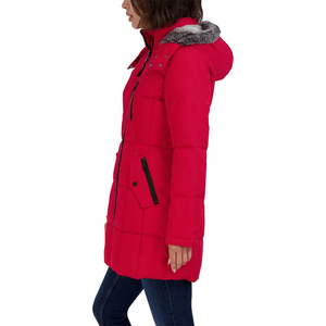 Manteau bouffant d'hiver pour femmes veste à capuche pour femmes parkas pour femmes manteaux respirants pour femmes nouveau design personnalisé - Product Image 4