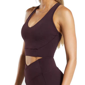 Ensemble de compression pour femmes dernier cri Ensemble de yoga respirant et doux avec couleur et taille personnalisées - Product Image 5