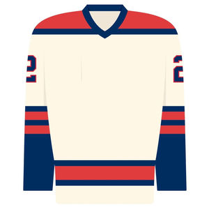 Diseño OEM de fábrica, camisetas de hockey, impresión sublimada, logotipo personalizado, camiseta de hockey sobre hielo, aparejos, número de nombre - Product Image 4