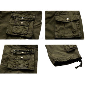 กางเกงขาสั้นคาร์โก้สำหรับผู้ชายกางเกงขาสั้นคาร์โก้ปรับแต่งโลโก้ได้ตามต้องการสินค้าขายดีออนไลน์ - Product Image 5