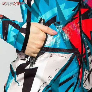 Chándal de mujer con estampado de sublimación y silueta elegante para estilo callejero, chándal de sublimación duradero para mujer - Product Image 5