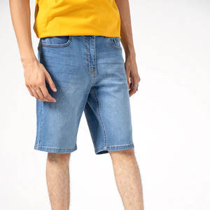 Lightweight Wholesale <b>Jeans</b> Shorts Comfortable <b>Elastic</b> <b>Waist</b> Men Thai Shorts For Online Sale - Product Image 2