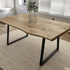 Patas de Mesa de Comedor Modernas y Duraderas de Acero Negro, Diseño de Lujo, Resistentes, para Cocina, Sala de Estar, Casa de Campo, Apartamento - Product Image 6