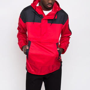 Men's High Quality Hooded Windbreaker <b>Jacket</b> Canvas <b>Waterproof</b> OEM Service New Fashion High Street Style for Winter - Product Image 1