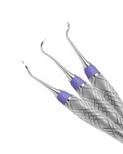 ชุดเครื่องมือขูดหินปูน Hu-Friedy Curettes ทำจากสแตนเลส ได้รับการรับรองมาตรฐาน CE สำหรับการผ่าตัดทางทันตกรรม  พร้อมโลโก้ที่ปรับแต่งได้ ใช้พลังงานแบบแมนนวล - Product Image 1