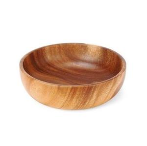 Tazón de Madera 100% Natural para Servir Aperitivos y Cena, con Acabado de Alta Calidad, Tazón de Madera para Servir Ensaladas, Hecho a Mano - Product Image 3