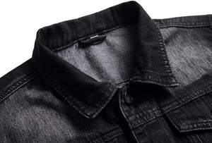 Vente en gros Veste en jean en coton de haute qualité pour hommes Veste en jean personnalisée pour hommes - Product Image 6