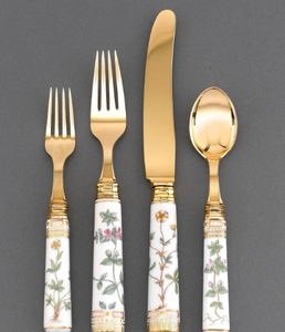 Couverts de grande vente outil de service en métal personnalisé fourchette en métal plaqué argent couverts de table de mariage - Product Image 5