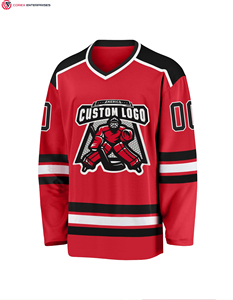 OEM Service Custom Sublimation Men's Ice Hockey Jersey Top Quality Premium Sublimation Ice Hockey Uniform for Adults - Product Image 2
