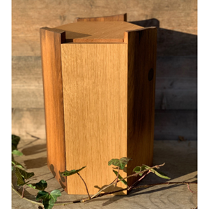 Nouvelle arrivée OEM urne en bois naturel de style américain urne de crémation faite à la main pour urne funéraire de cendres du Vietnam - Product Image 2