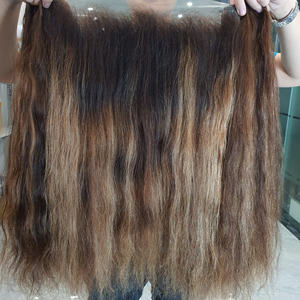 Haute Qualité 13x4 Vierge Cheveux Frontal Perruque Droite HD Transparent Lace Front Extensions de Cheveux Humains pour les Femmes Vietnamiennes - Product Image 4