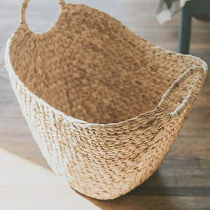 Cesta de Mimbre para Lavandería de Hotel con Tapa, Forro de Lona y Asas: Estilo Vintage, Almacenamiento Artesanal de Bambú y Mimbre - Product Image 5